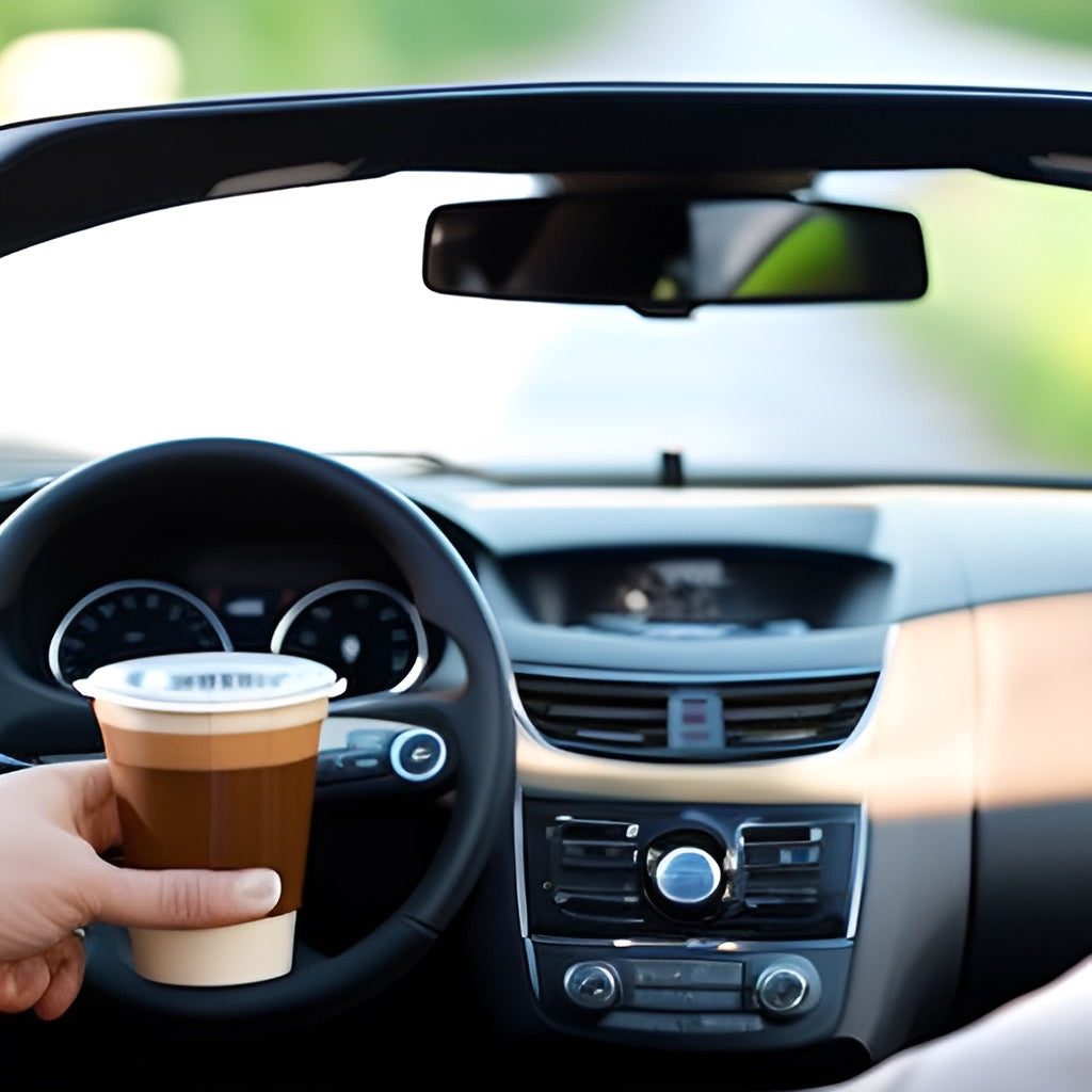 Drinking Coffee While Driving